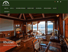 Tablet Screenshot of cpgehospitality.com